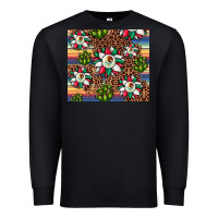 Black sunflower mexican flag tumbler Premium Sweatshirt - JahusDesignShop