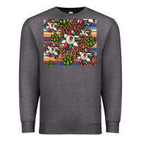 Charcoal Heather sunflower mexican flag tumbler Premium Sweatshirt - JahusDesignShop