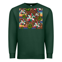 Sports Green sunflower mexican flag tumbler Premium Sweatshirt - JahusDesignShop