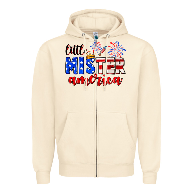 Little Mister America Zipper Hoodie by Neo Western | Teevron