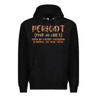 Black periodt definition Premium Hoodie - MaliasSmallBusiness