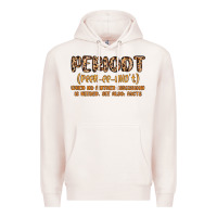 Pale Pink periodt definition Premium Hoodie - MaliasSmallBusiness