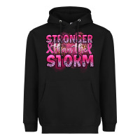Black stronger than the storm Heavyweight Hoodie - Artiststas