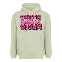 Matcha stronger than the storm Heavyweight Hoodie - Artiststas