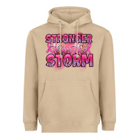 Mushroom stronger than the storm Heavyweight Hoodie - Artiststas