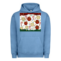 Pigment Pebble Blue christmas conchas Urban Hoodie - MaliasSmallBusiness