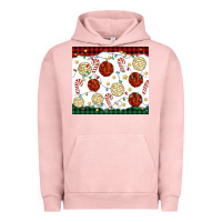 Pigment Salmon christmas conchas Urban Hoodie - MaliasSmallBusiness