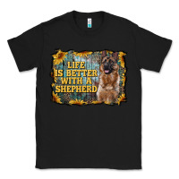 Black life is better with a shepperd Classic Tee - RanaPortraitStore