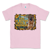 Bubblegum Pink life is better with a shepperd Classic Tee - RanaPortraitStore