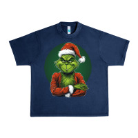 Navy Grinch Urban Heavy Tee - Unal Design