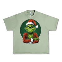 Oil Green Grinch Urban Heavy Tee - Unal Design