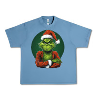 Pebble Blue Grinch Urban Heavy Tee - Unal Design