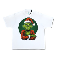 White Grinch Urban Heavy Tee - Unal Design