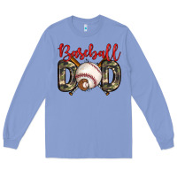 Colony Blue baseball dad Long Sleeve Tee - Zillion Design Studio