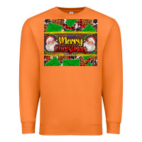 Carrot merry Christmas with Santa Claus Premium Sweatshirt - AdoDesignShop