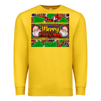 Lemon merry Christmas with Santa Claus Premium Sweatshirt - AdoDesignShop