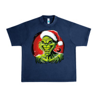 Navy Grinch Urban Heavy Tee - Unal Design