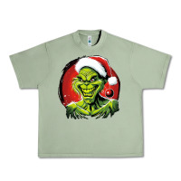 Oil Green Grinch Urban Heavy Tee - Unal Design