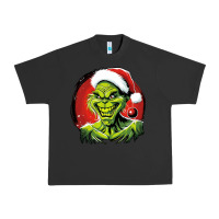 Pigment Black Grinch Urban Heavy Tee - Unal Design