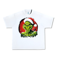 White Grinch Urban Heavy Tee - Unal Design