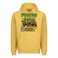 Antique Gold st patricks mama  bear Premium Hoodie - AdoDesignShop