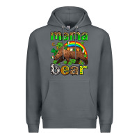 Rock st patricks mama  bear Premium Hoodie - AdoDesignShop