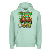 Seafoam st patricks mama  bear Premium Hoodie - AdoDesignShop