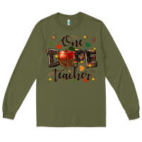 Army Green one dope teacher Long Sleeve Tee - texasbilliewilder