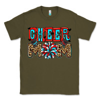 Army Green Cheer mom Classic Tee - Zillion Design Studio