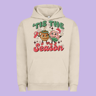 Mexican Christmas Tis The Season Urban Hoodie Designed By Maliassmallbusiness
