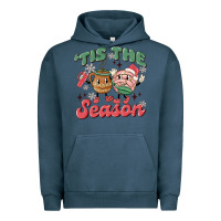 Pigment Midnight Navy mexican christmas tis the season Urban Hoodie - MaliasSmallBusiness