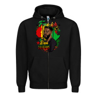 Black free ish since 1865 black man Zipper Hoodie - HRA Design Shop