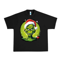 Black Grinch Urban Heavy Tee - Unal Design