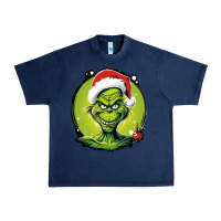 Navy Grinch Urban Heavy Tee - Unal Design