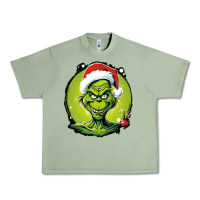 Oil Green Grinch Urban Heavy Tee - Unal Design