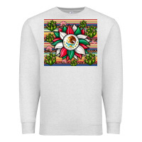 Oatmeal Heather sunflower mexican flag tumbler Premium Sweatshirt - JahusDesignShop