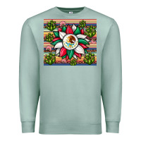 Seafoam sunflower mexican flag tumbler Premium Sweatshirt - JahusDesignShop