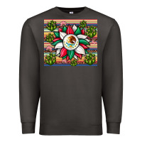 Smoke sunflower mexican flag tumbler Premium Sweatshirt - JahusDesignShop