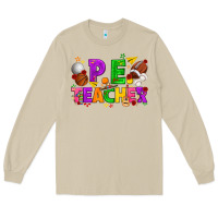 Mushroom p.e. teacher cinco de mayo Long Sleeve Tee - texasbilliewilder