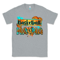 Heather Grey basketball nana with leopard Classic Tee - Zillion Design Studio