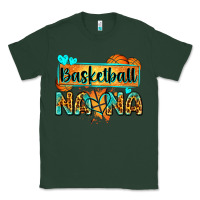 Sports Green basketball nana with leopard Classic Tee - Zillion Design Studio