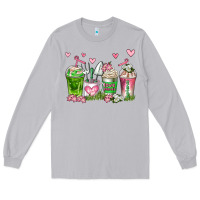 Moon Dust botanic coffee cups Long Sleeve Tee - AdoDesignShop