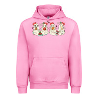Fuchsia Pink pantasmas mexican christmas ghosts Urban Hoodie - MaliasSmallBusiness