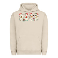Pigment French Oak pantasmas mexican christmas ghosts Urban Hoodie - MaliasSmallBusiness