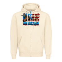 Sandshell Long live freedom 4th of july Zipper Hoodie - Neo Western