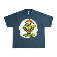 Midnight Navy Grinch Urban Heavy Tee - Unal Design
