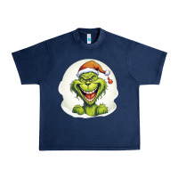 Navy Grinch Urban Heavy Tee - Unal Design