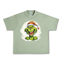 Oil Green Grinch Urban Heavy Tee - Unal Design