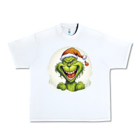 White Grinch Urban Heavy Tee - Unal Design