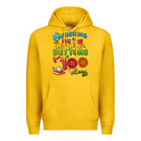 Lemon pushing my teacher buttons for 100 days Premium Hoodie - MaliasSmallBusiness